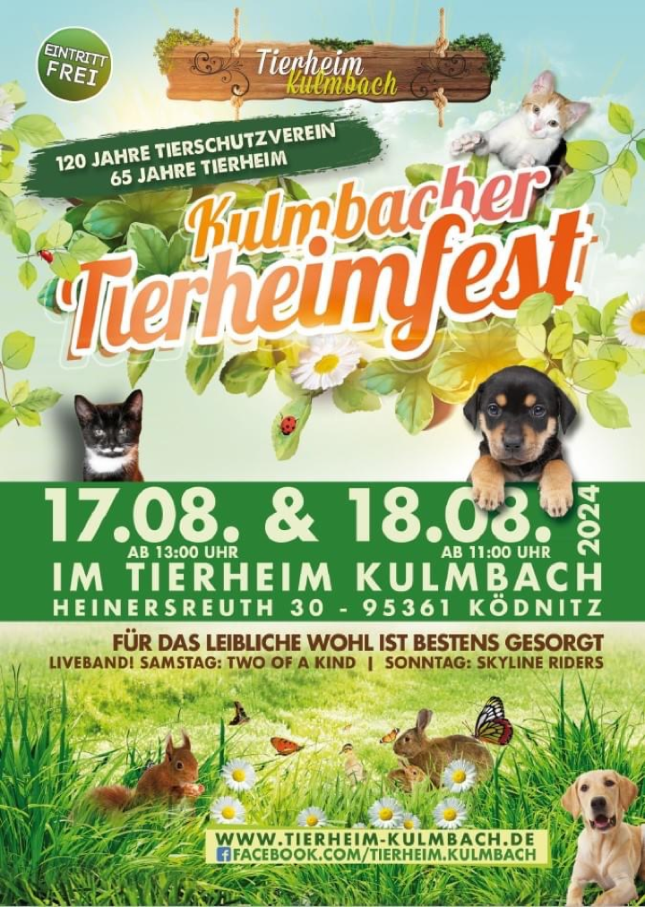 Tierheimfest 2024 Einladung